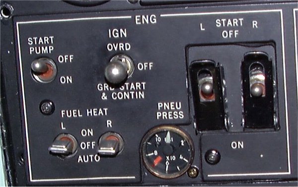 Engine panel
